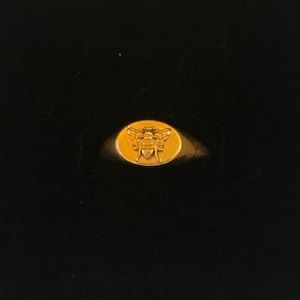 Mejuri Honey Mini Signet Ring